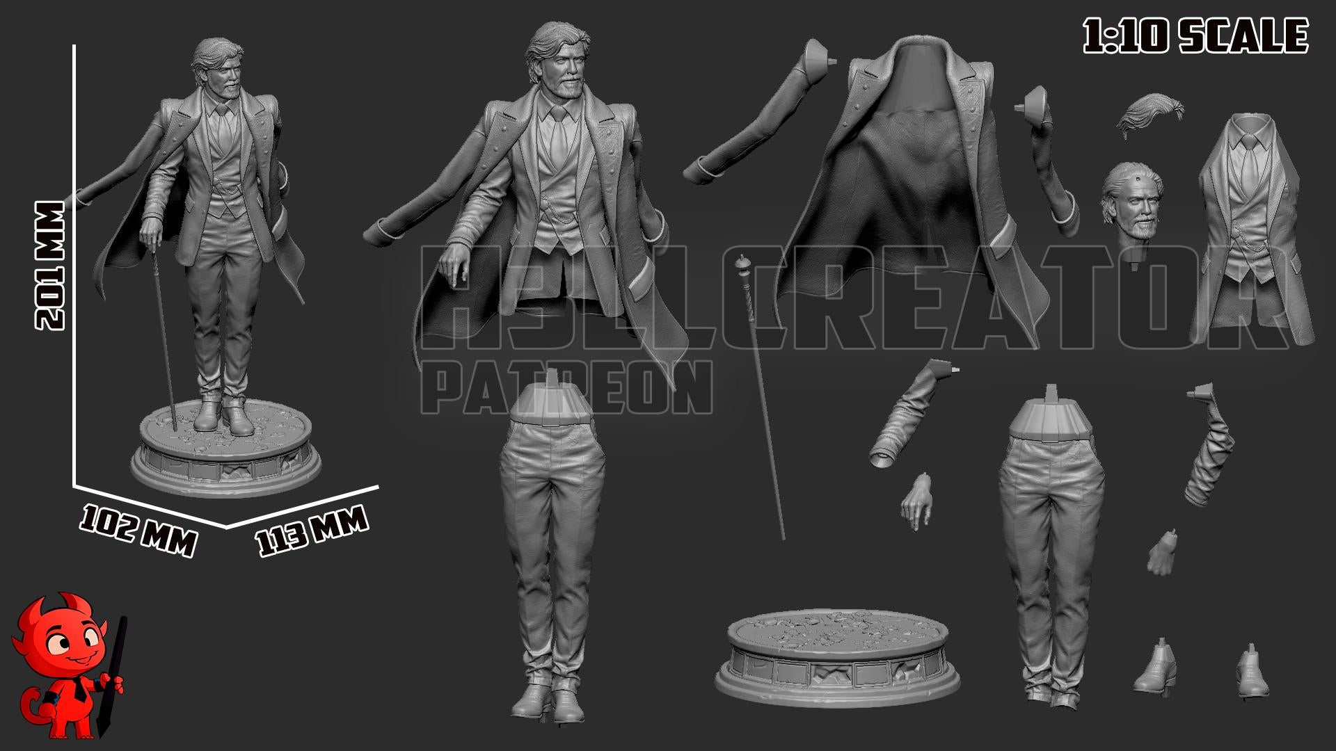 Renoir Garage Kit | Fanmade Model by h3llCreator | The father | 3D Printed