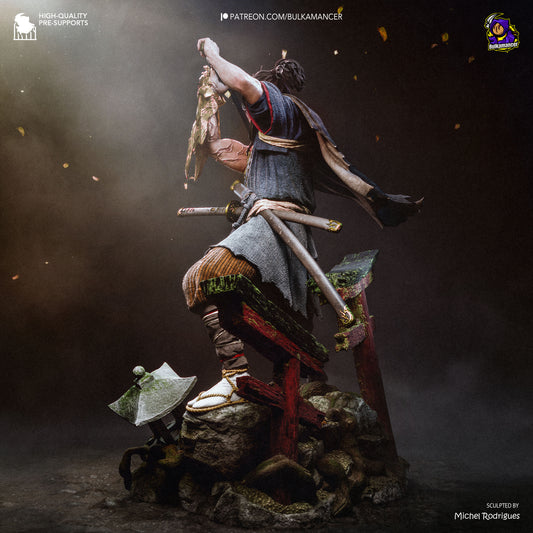 Musashi by Bulkamancer | High Quality Resin Print | Painted Commissions available!