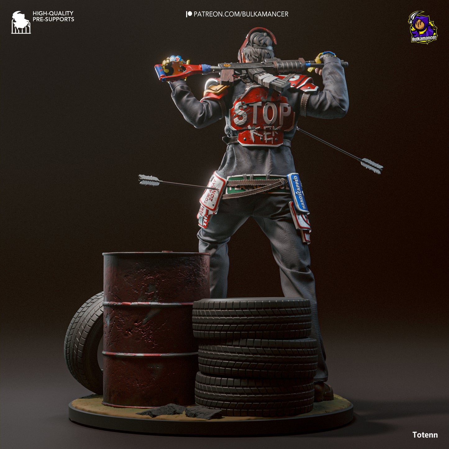 Survivor Garage Kit | Fanmade Model by Bulkamancer | 3D Printed - Sephiknot