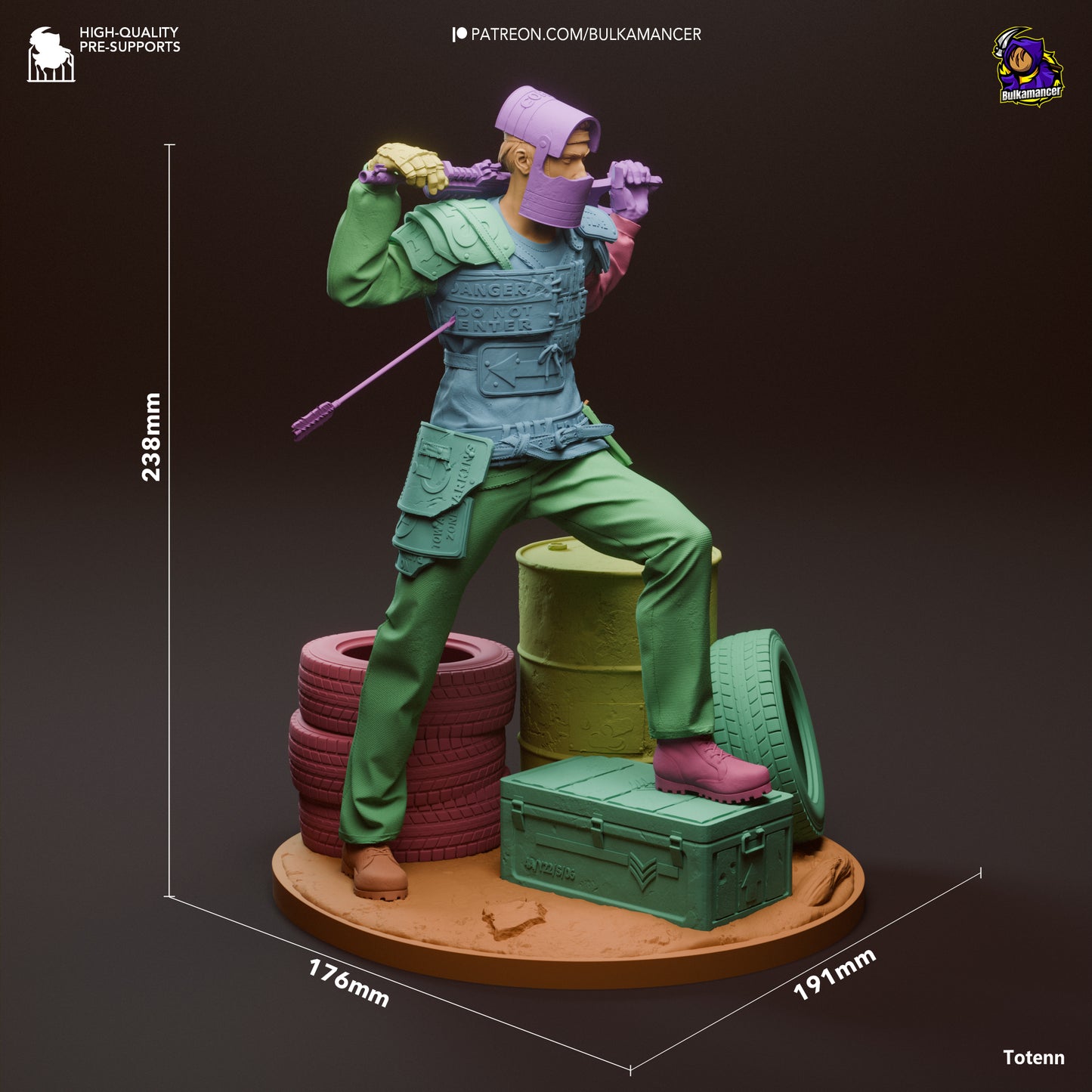 Survivor Garage Kit | Fanmade Model by Bulkamancer | 3D Printed - Sephiknot
