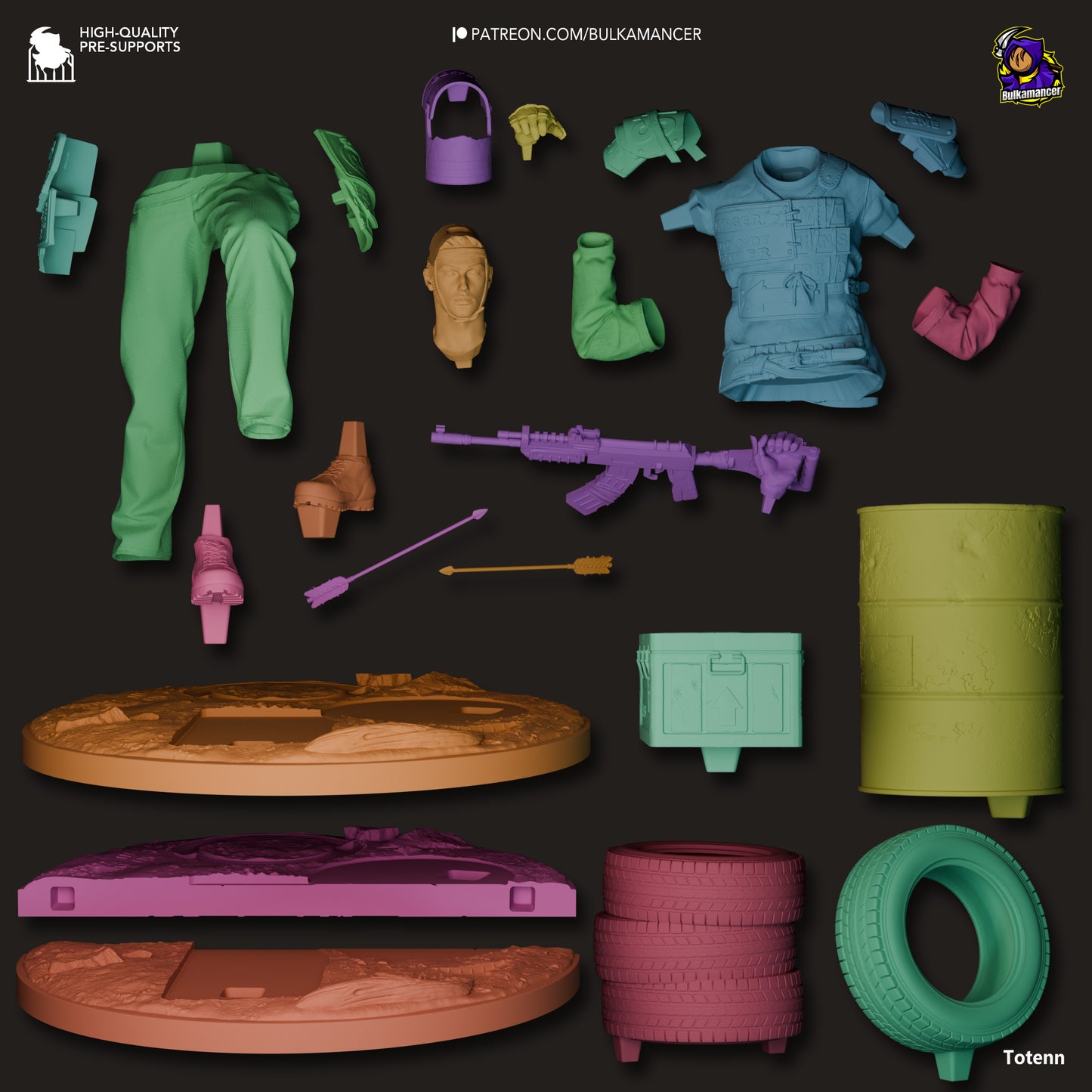 Survivor Garage Kit | Fanmade Model by Bulkamancer | 3D Printed - Sephiknot