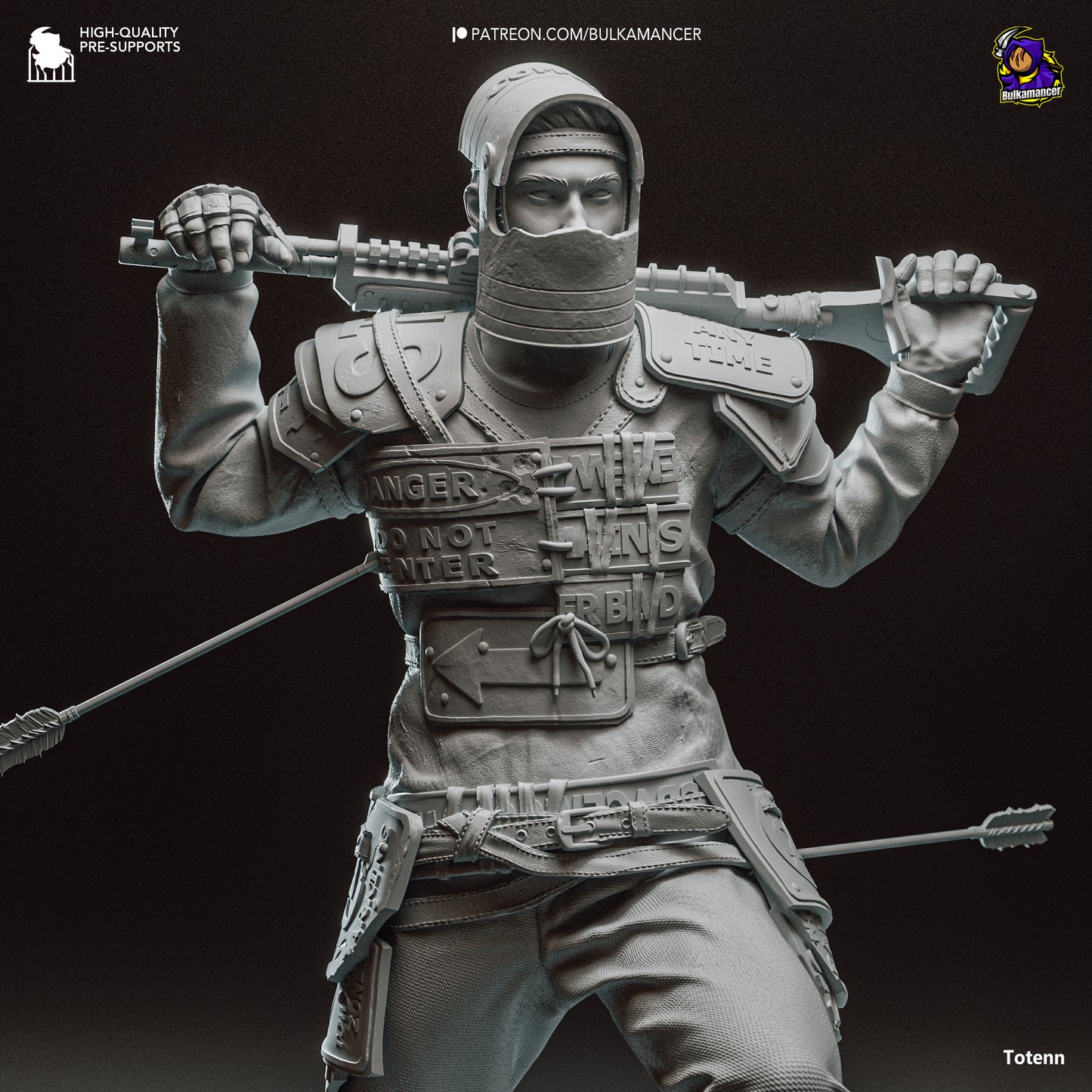 Survivor Garage Kit | Fanmade Model by Bulkamancer | 3D Printed - Sephiknot