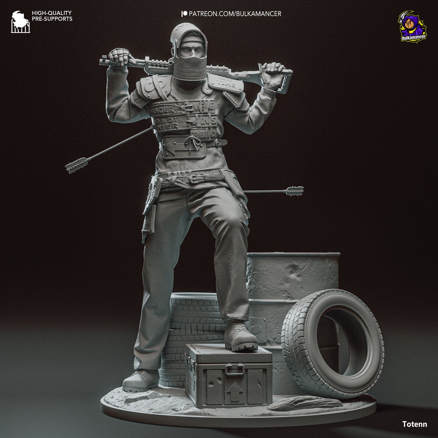 Survivor Garage Kit | Fanmade Model by Bulkamancer | 3D Printed - Sephiknot
