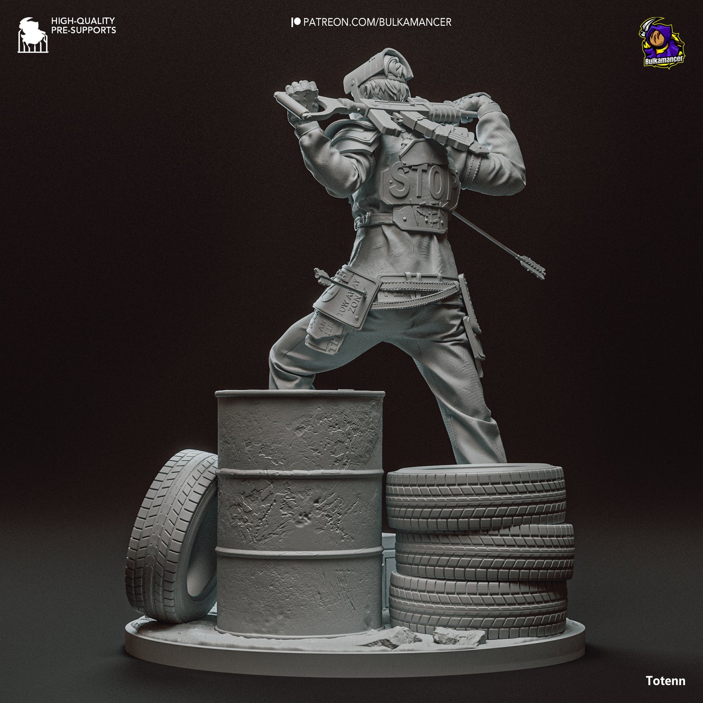Survivor Garage Kit | Fanmade Model by Bulkamancer | 3D Printed - Sephiknot