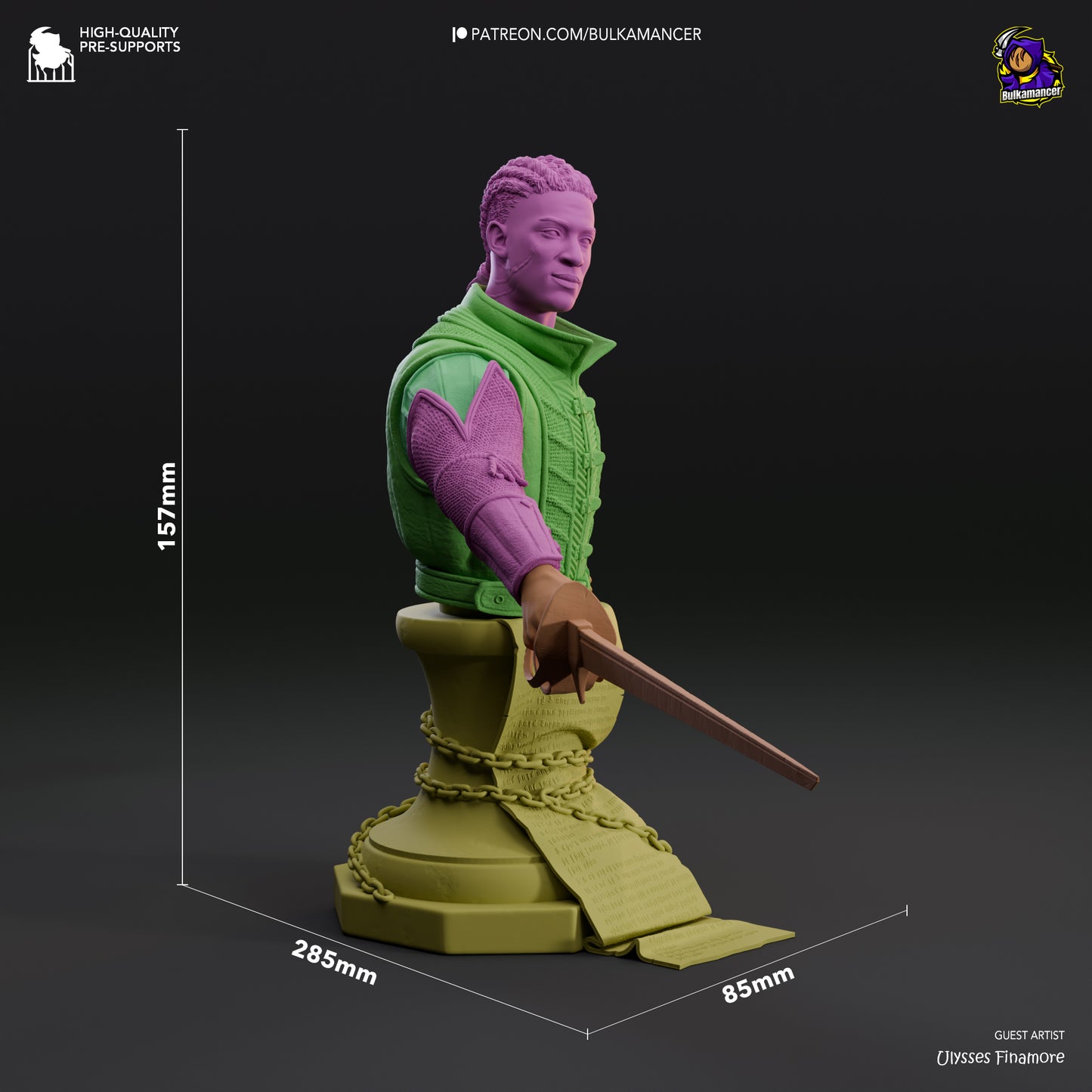 Wyll Garage Kit | Fanmade Model by Bulkamancer | 3D Printed - Sephiknot