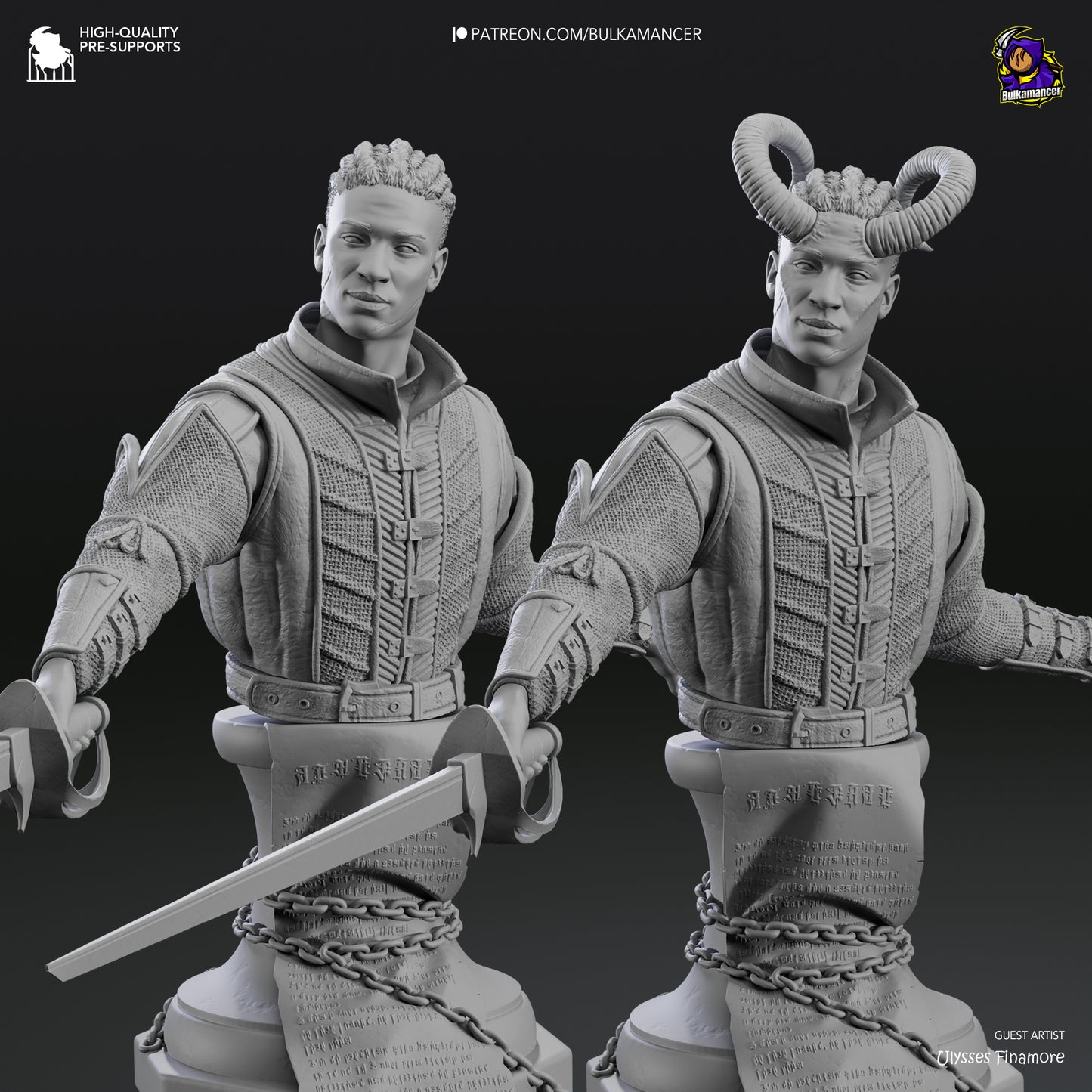Wyll Garage Kit | Fanmade Model by Bulkamancer | 3D Printed - Sephiknot