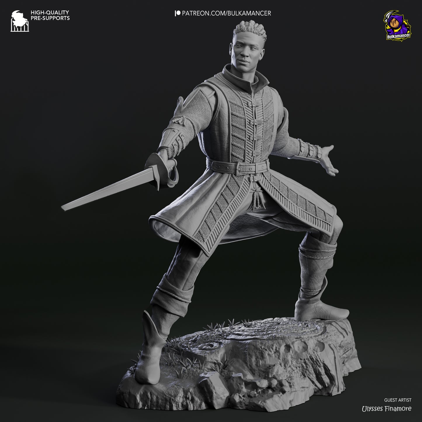 Wyll Garage Kit | Fanmade Model by Bulkamancer | 3D Printed - Sephiknot