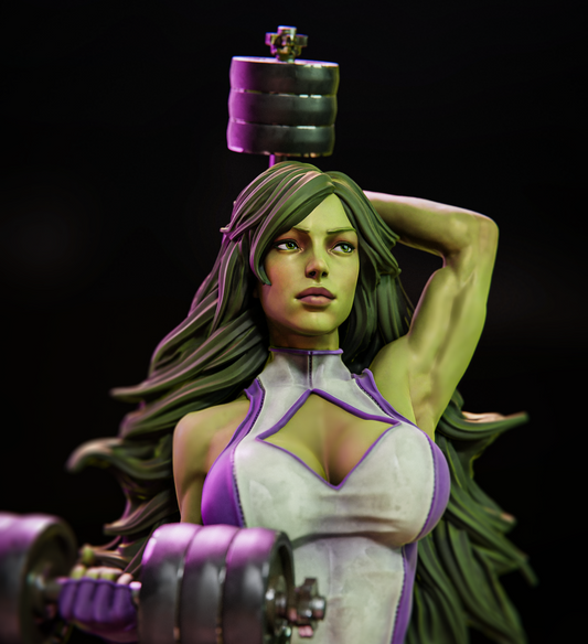 She-Hulk 3 Fan-Model by CA3D