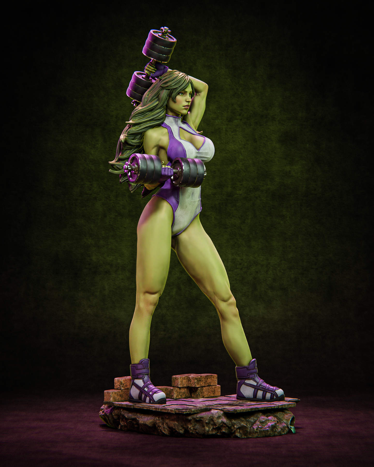 She-Hulk 3 Fan-Model by CA3D