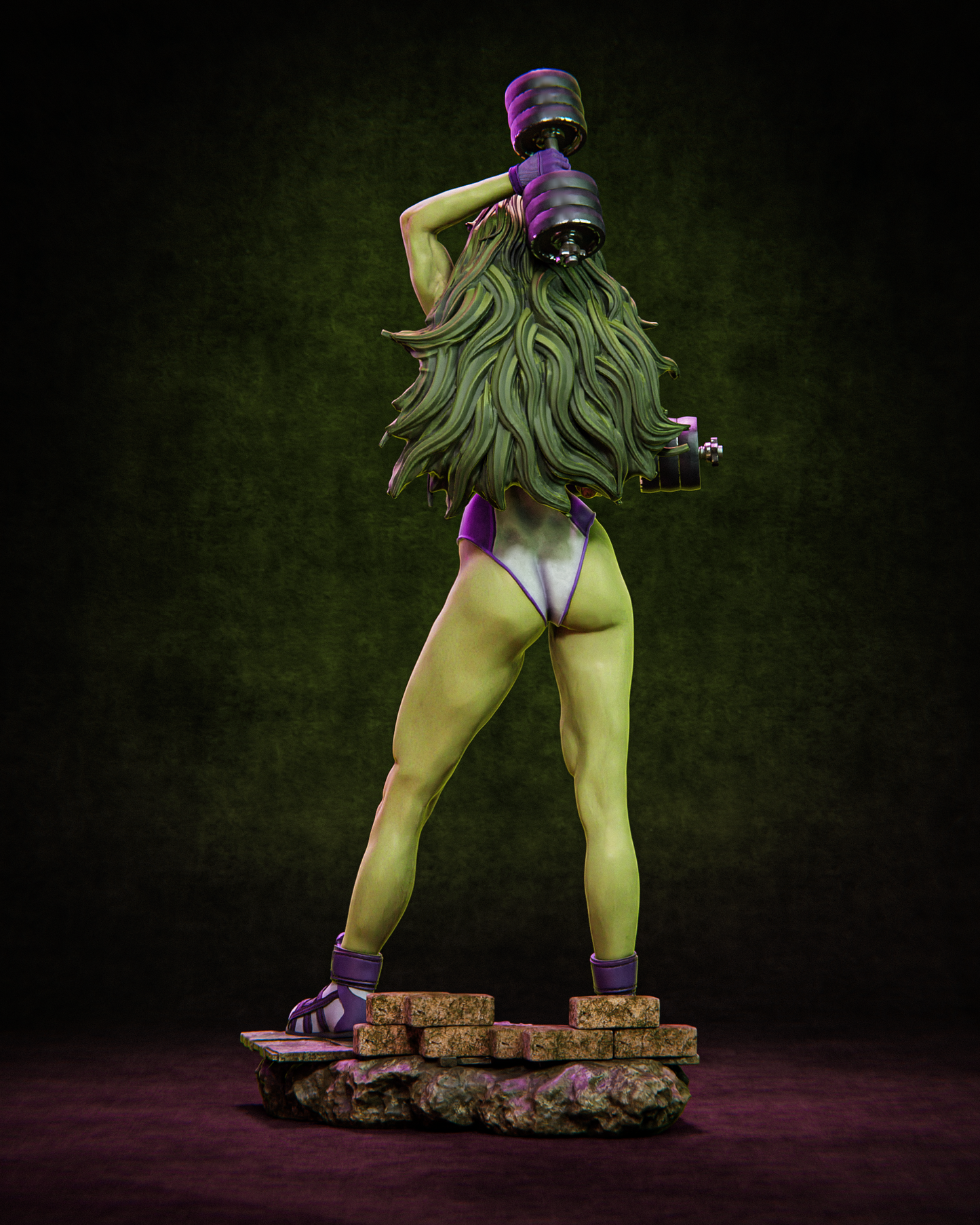 She-Hulk 3 Fan-Model by CA3D