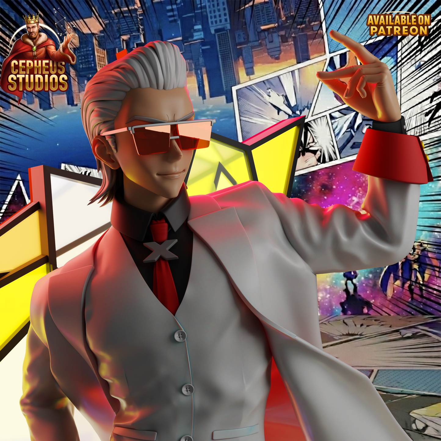 Hero X from To Be Hero X by Cepheus | High Quality Resin Print | Painted Commissions available!