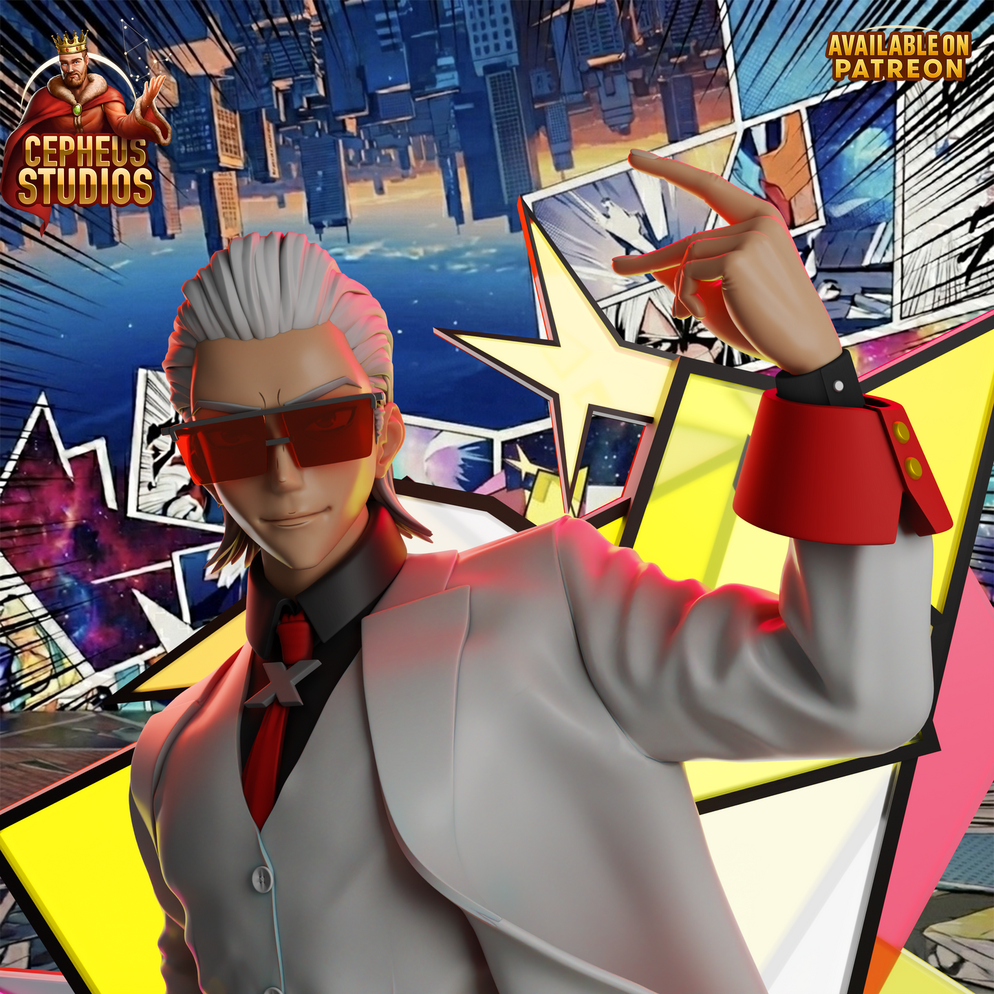 Hero X from To Be Hero X by Cepheus | High Quality Resin Print | Painted Commissions available!