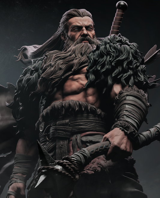 North Warrior by CA3D | High Quality Resin Print | Painted Commissions available!