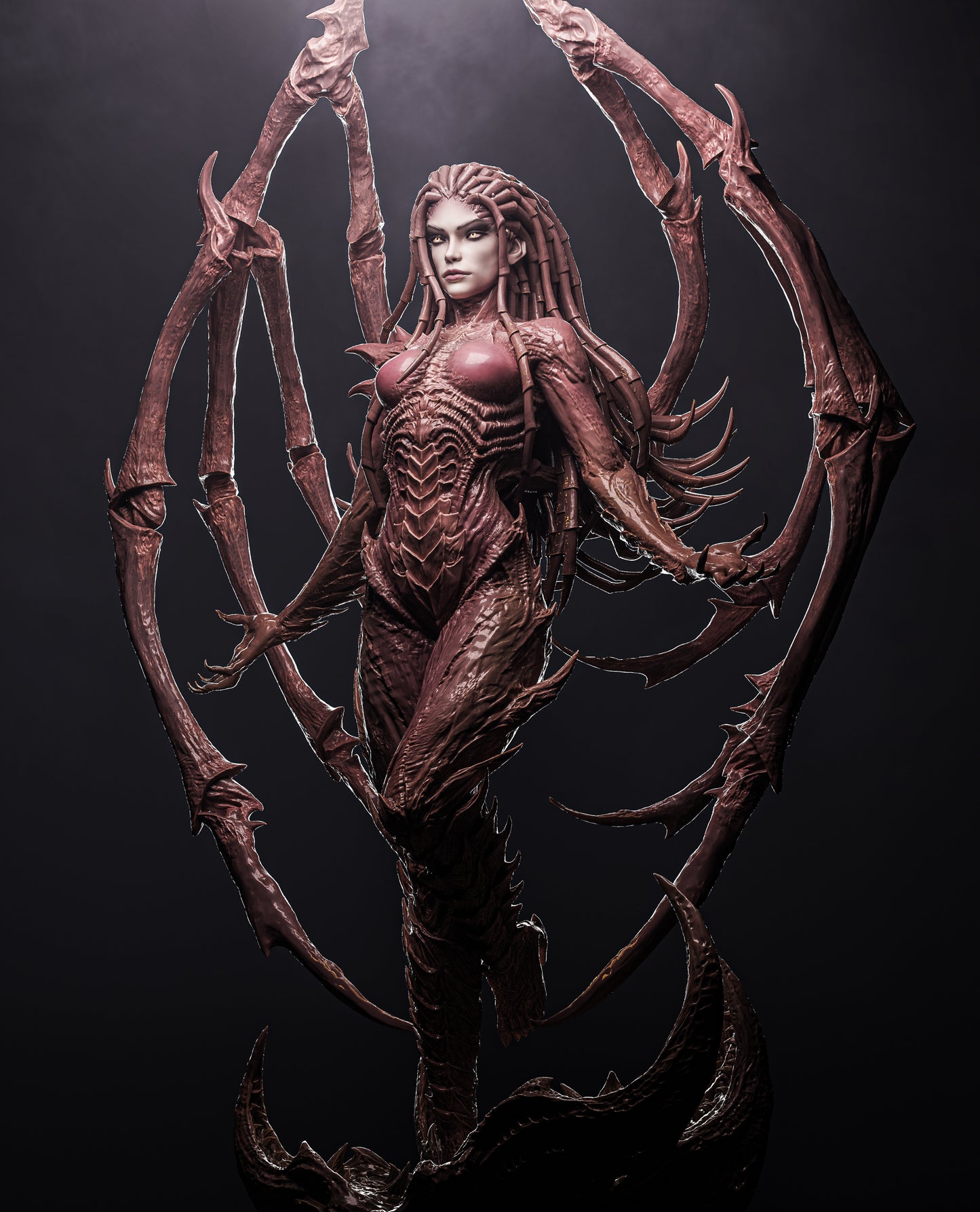 Sarah Kerrigan from Starcraft Fan-Model by CA3D