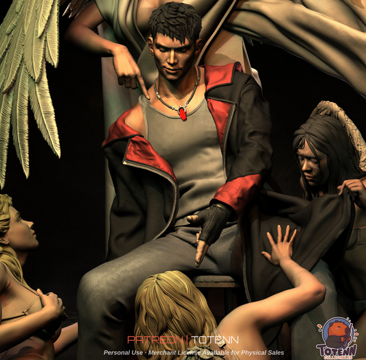Dante from Devil May Cry Fan-Made Model by Totenn - Sephiknot