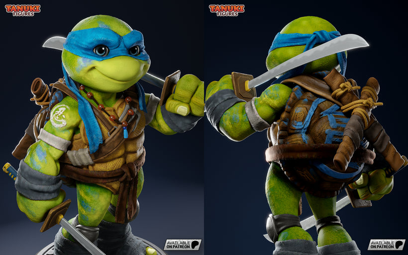 Leonardo from TMNT Fan-Made Model by Tanuki - Sephiknot