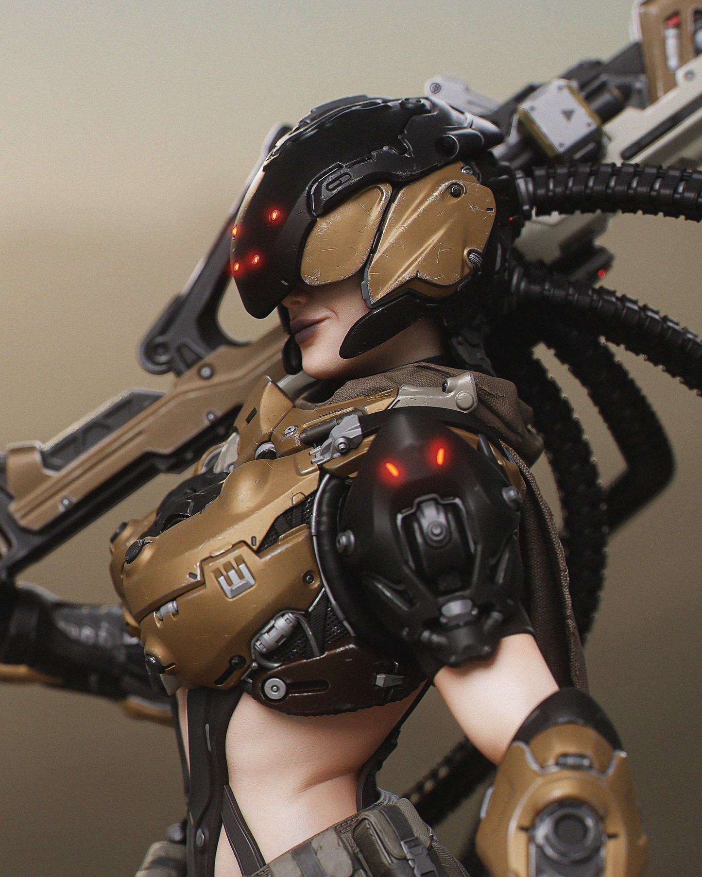 Kyla by CA3D | High Quality Resin Print | Painted Commissions available! - Sephiknot