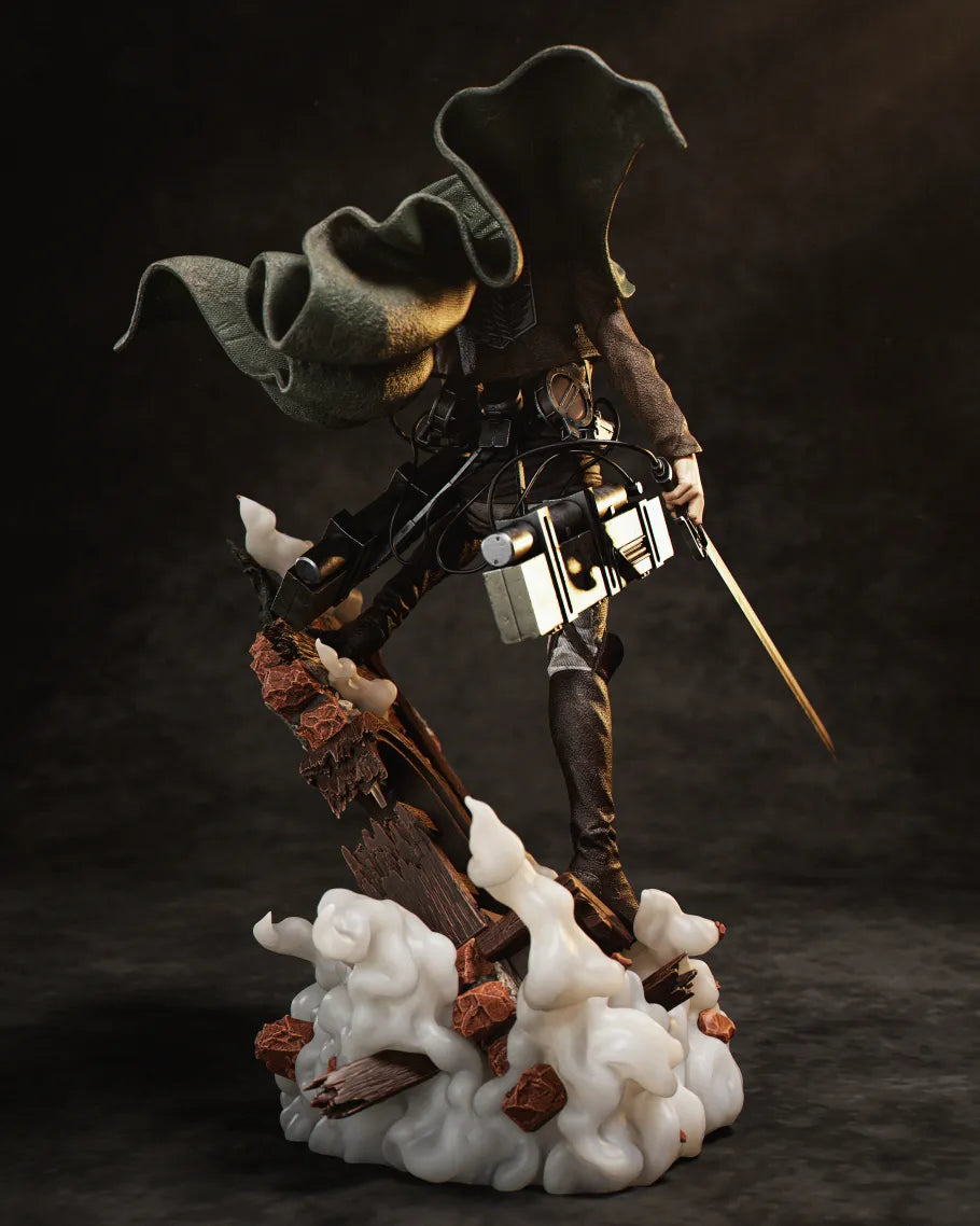 Levi from Attack on Titan Fan-Made Model by CA3D