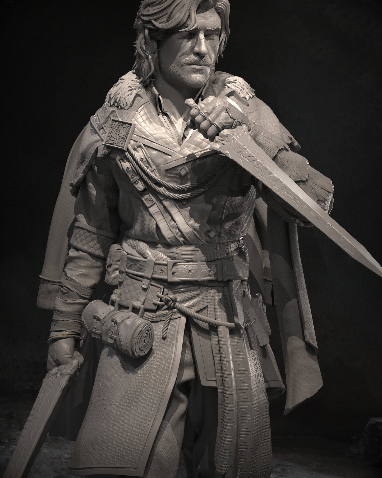'Tel père, tel fils' from Clair Obscure Fan-Made Model by totenn - LIMITED EDITION