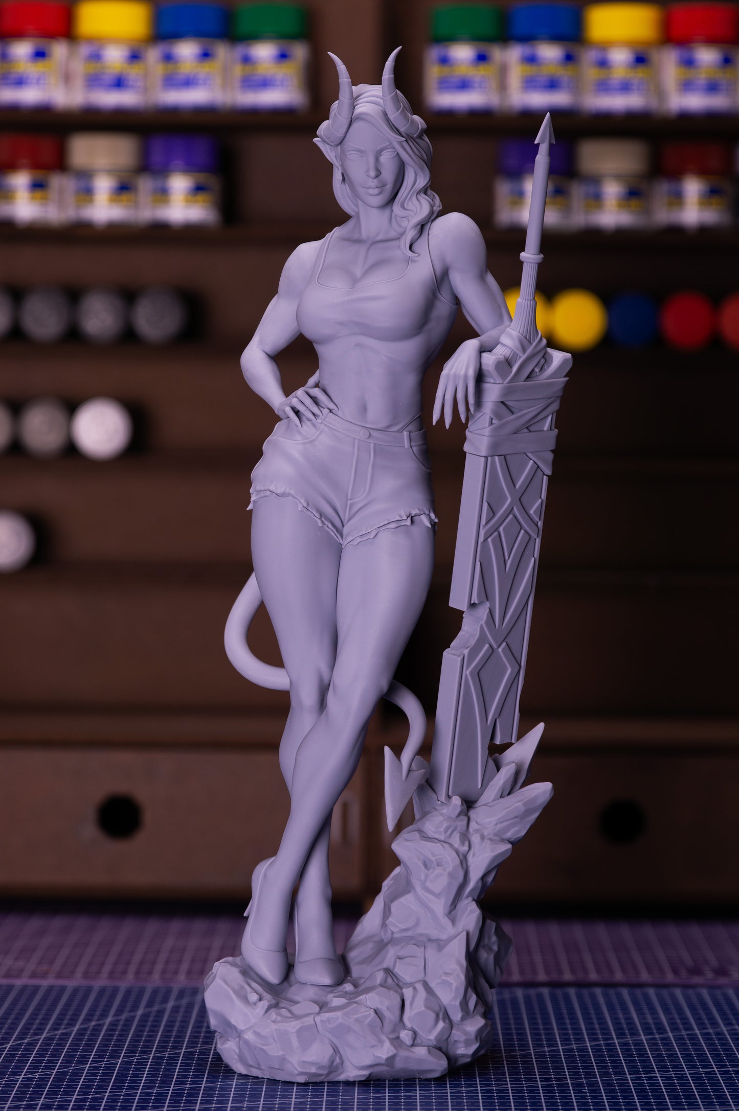 Malevola from Dispatch by Neko Figurines | High Quality Resin Print | Painted Commissions available! - Sephiknot