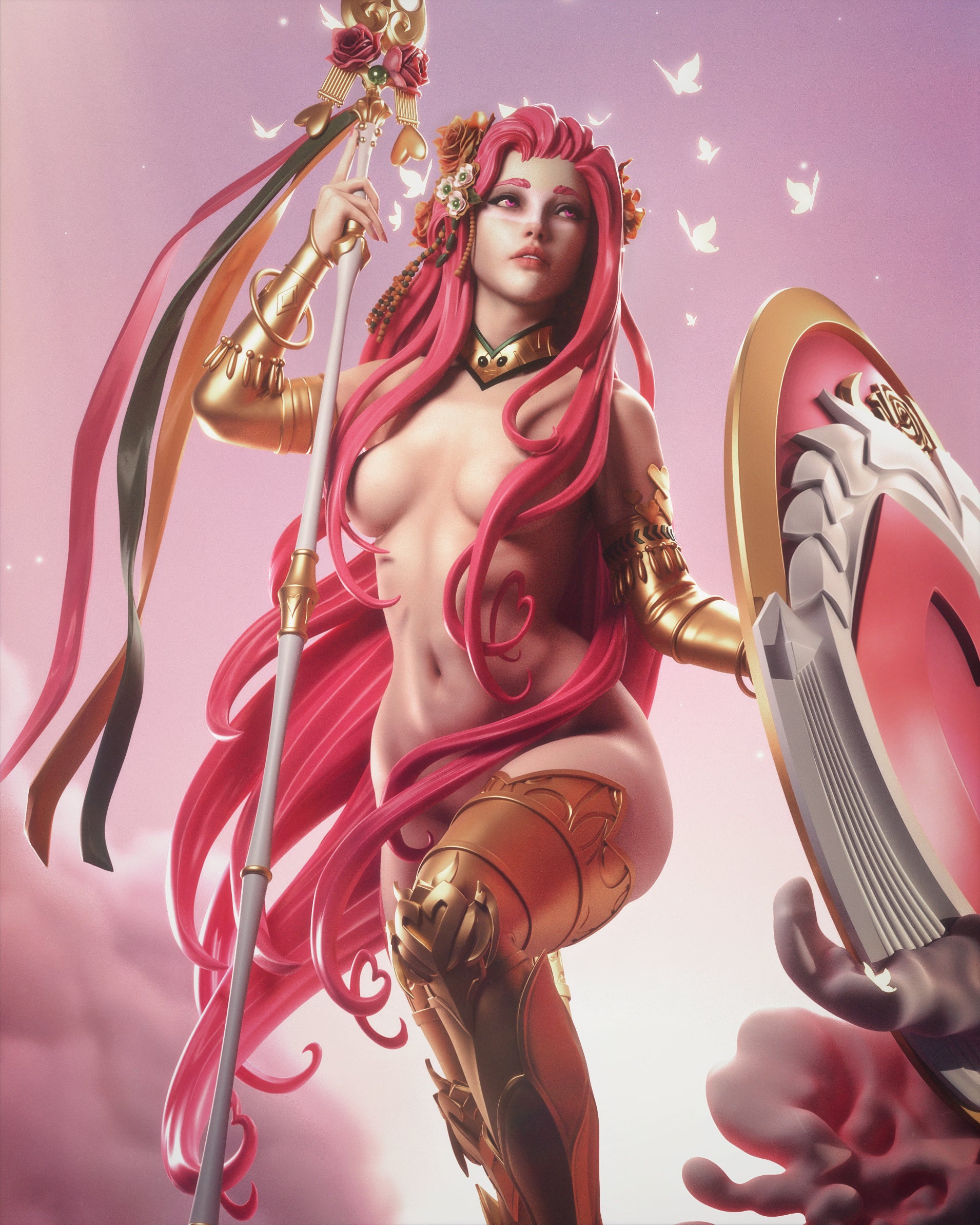 Aphrodite from Hades Fan-Made Model by CA3D - Sephiknot