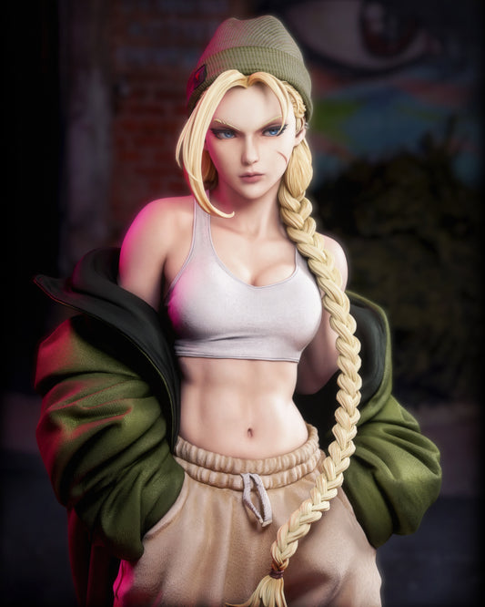 Cammy from Street Fighter by CA3D | High Quality Resin Print | Painted Commissions available!