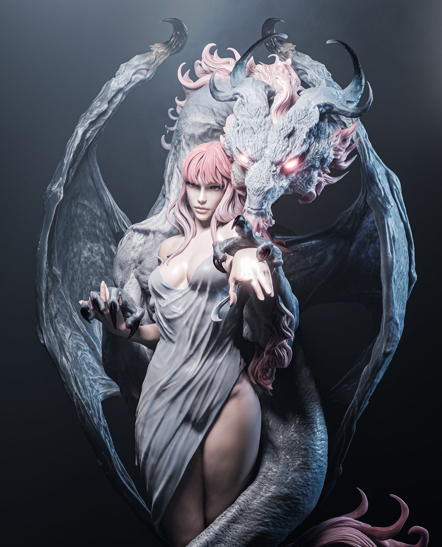 Dragon Girl Original Model by CA3D