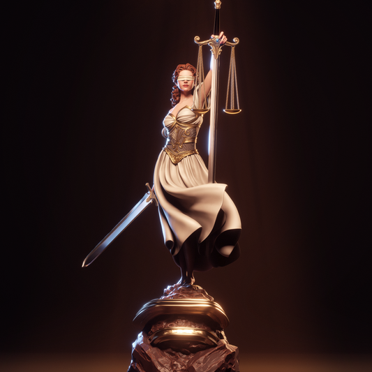 Justice by CA3D | High Quality Resin Print | Painted Commissions available!