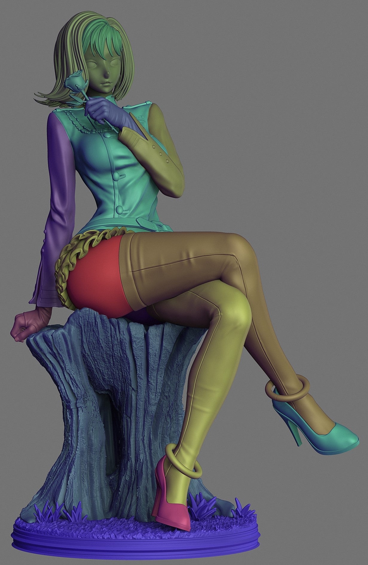 Lenalee from D. Grayman Fan-Made Model by Cepheus Studio - Sephiknot