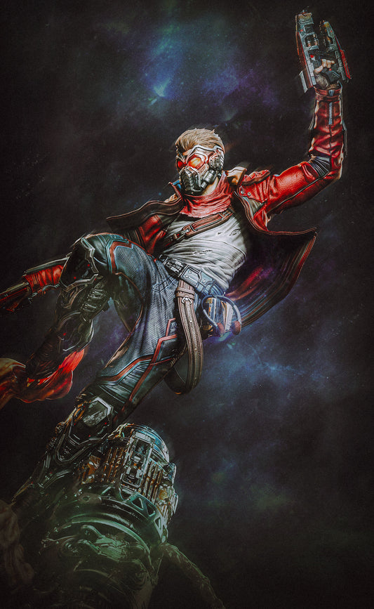 Starlord from Marvel by CA3D | High Quality Resin Print | Painted Commissions available!