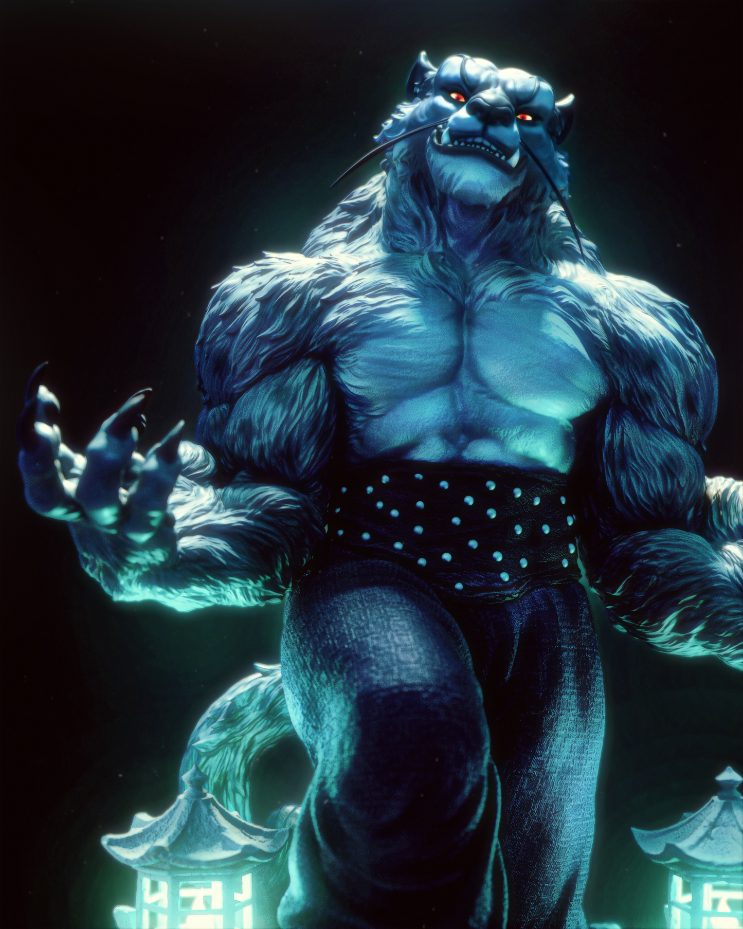 Tai Lung from Kung Fu Panda by CA3D | High Quality Resin Print | Painted Commissions available! - Sephiknot