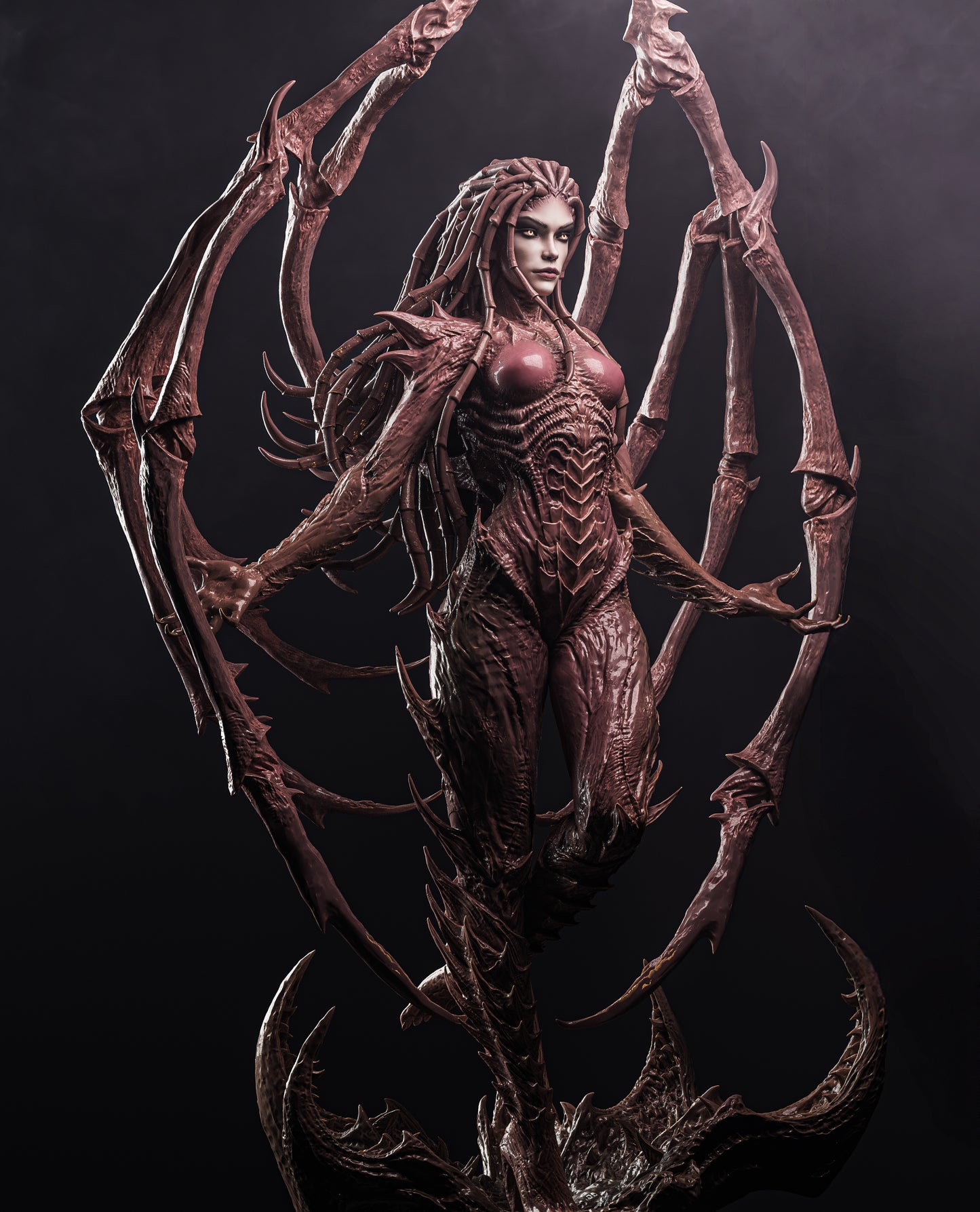 Sarah Kerrigan from Starcraft Fan-Model by CA3D