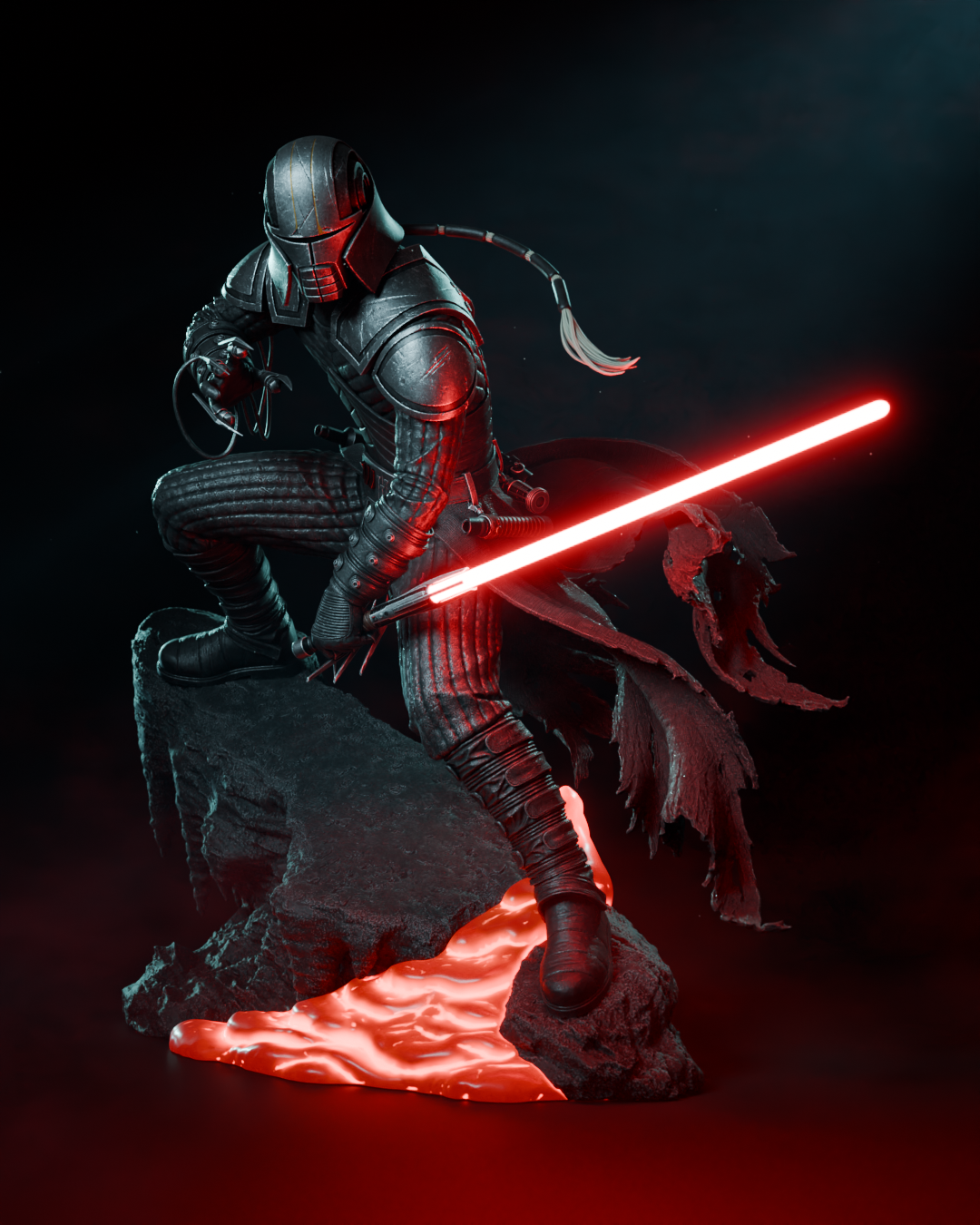 Starkiller from Star Wars Fan-Made Model by CA3D