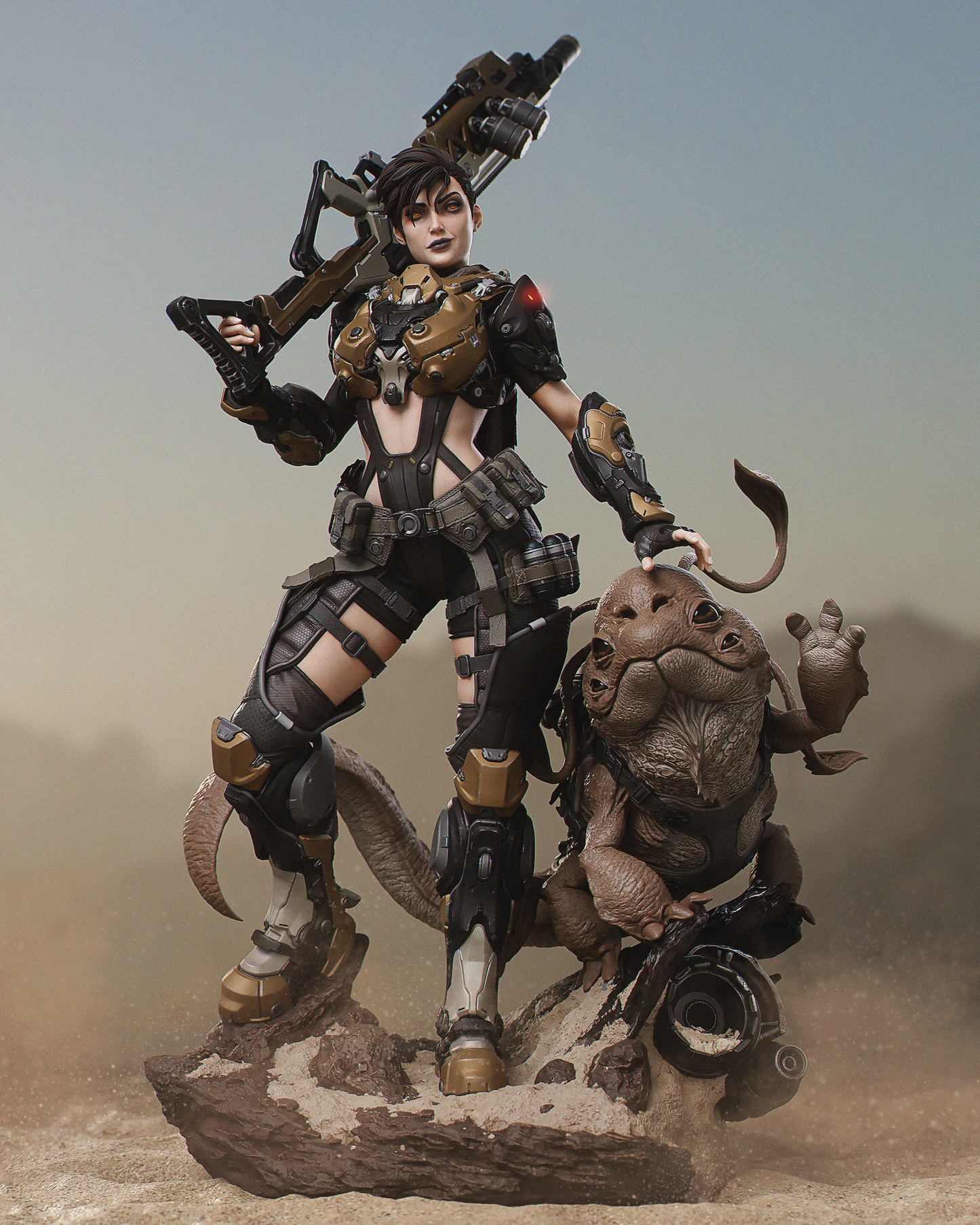 Kyla by CA3D | High Quality Resin Print | Painted Commissions available! - Sephiknot