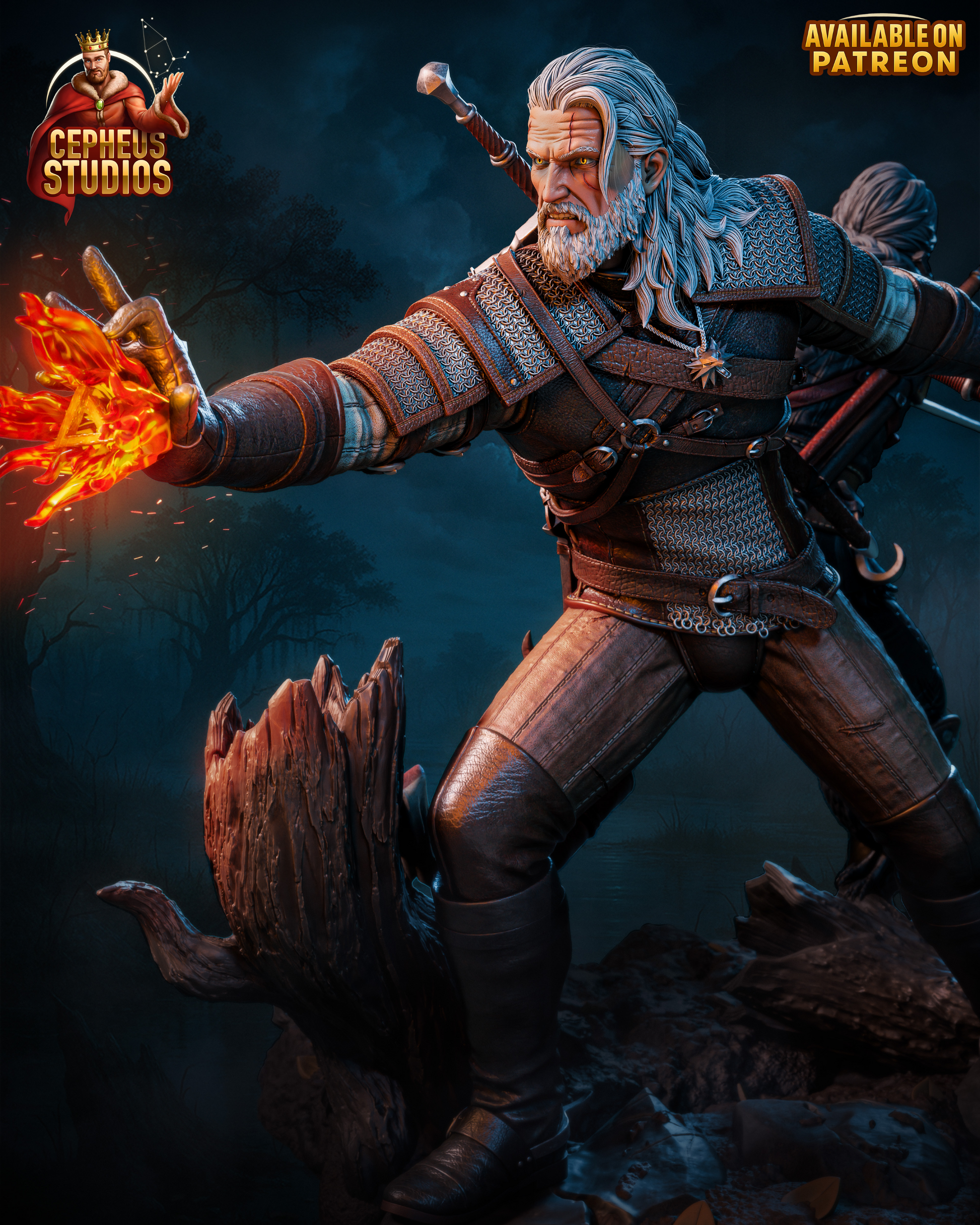 Geralt from Witcher 4 Fan-Made Model by Cepheus Studio - Sephiknot