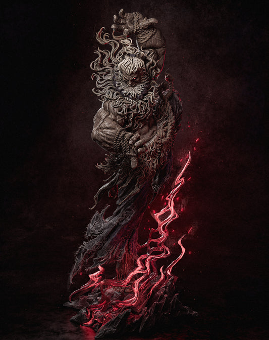 Akuma from Street Fighter by CA3D | High Quality Resin Print | Painted Commissions available! - Sephiknot