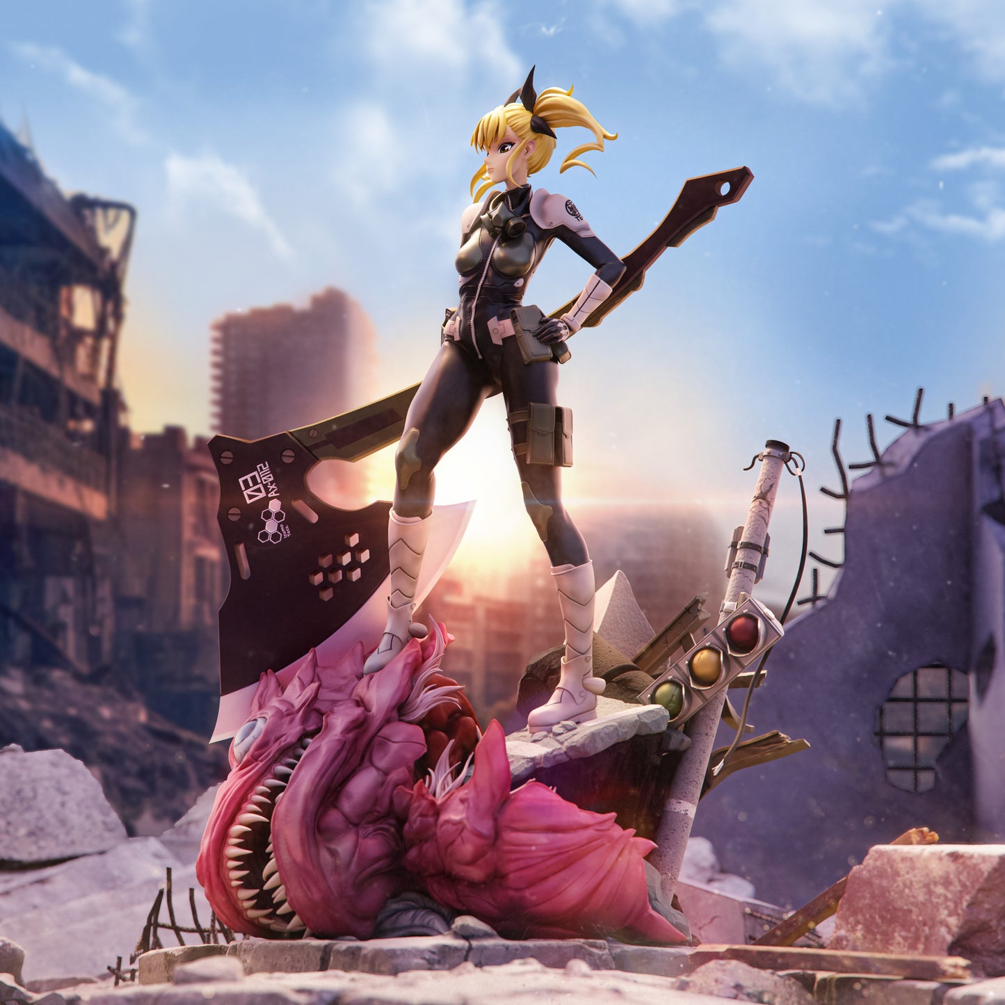 Kikoru Shinomiya from Kaiju No. 8 Fan-Model by CA3D