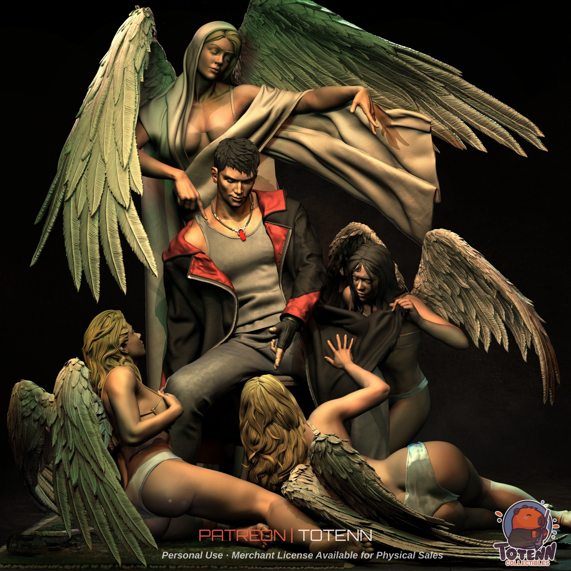 Dante from Devil May Cry Fan-Made Model by Totenn - Sephiknot
