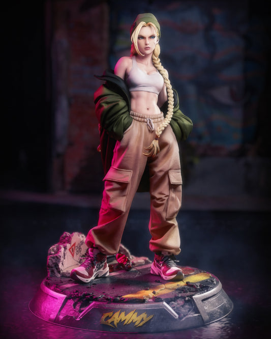 Cammy from Street Fighter by CA3D | High Quality Resin Print | Painted Commissions available!