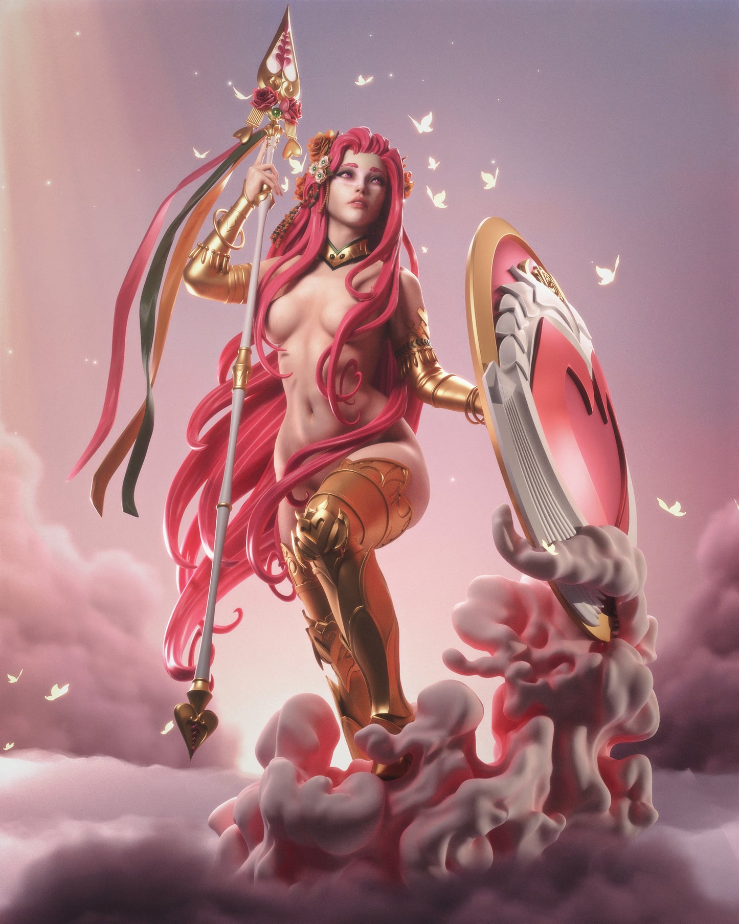 Aphrodite from Hades Fan-Made Model by CA3D - Sephiknot