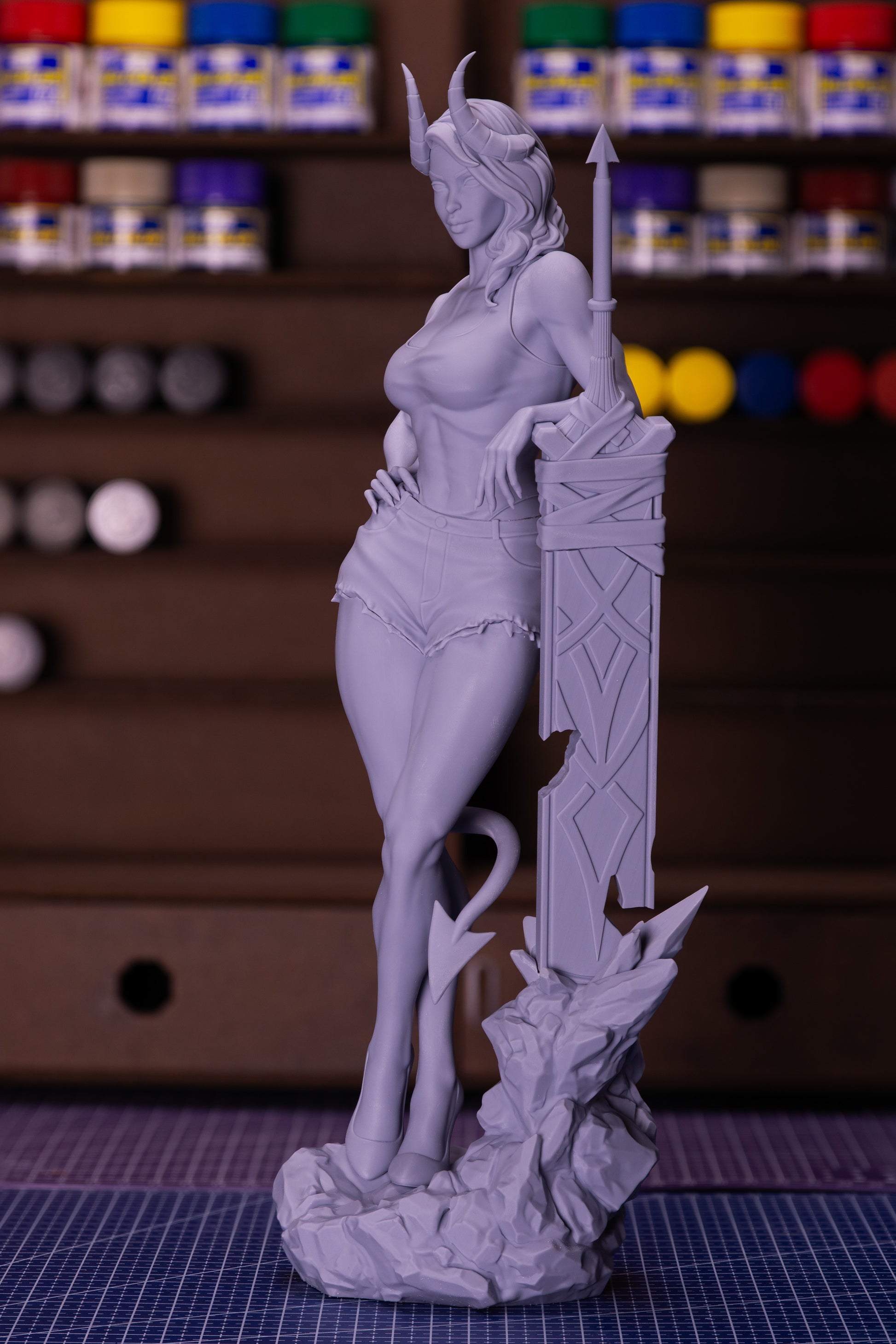 Malevola from Dispatch by Neko Figurines | High Quality Resin Print | Painted Commissions available! - Sephiknot