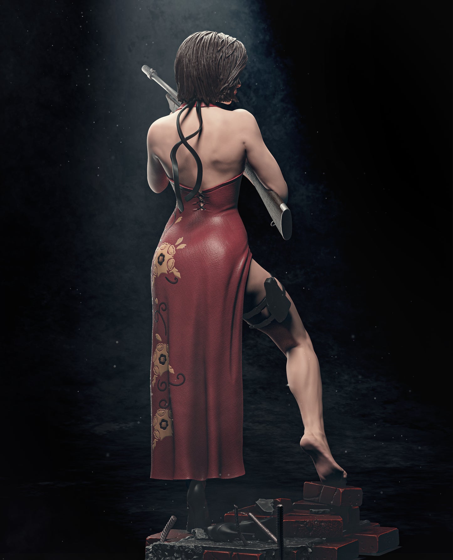 Ada Wong from Resident Evil Fan-Made Model by CA3D - Sephiknot