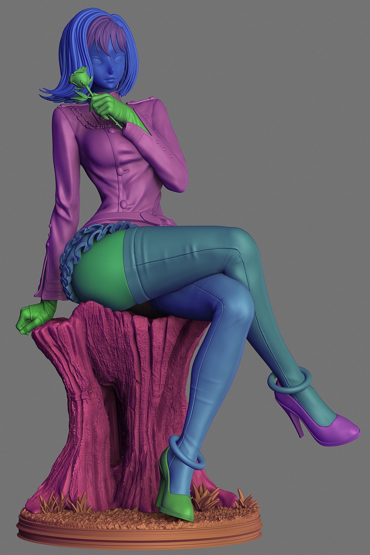 Lenalee from D. Grayman Fan-Made Model by Cepheus Studio - Sephiknot