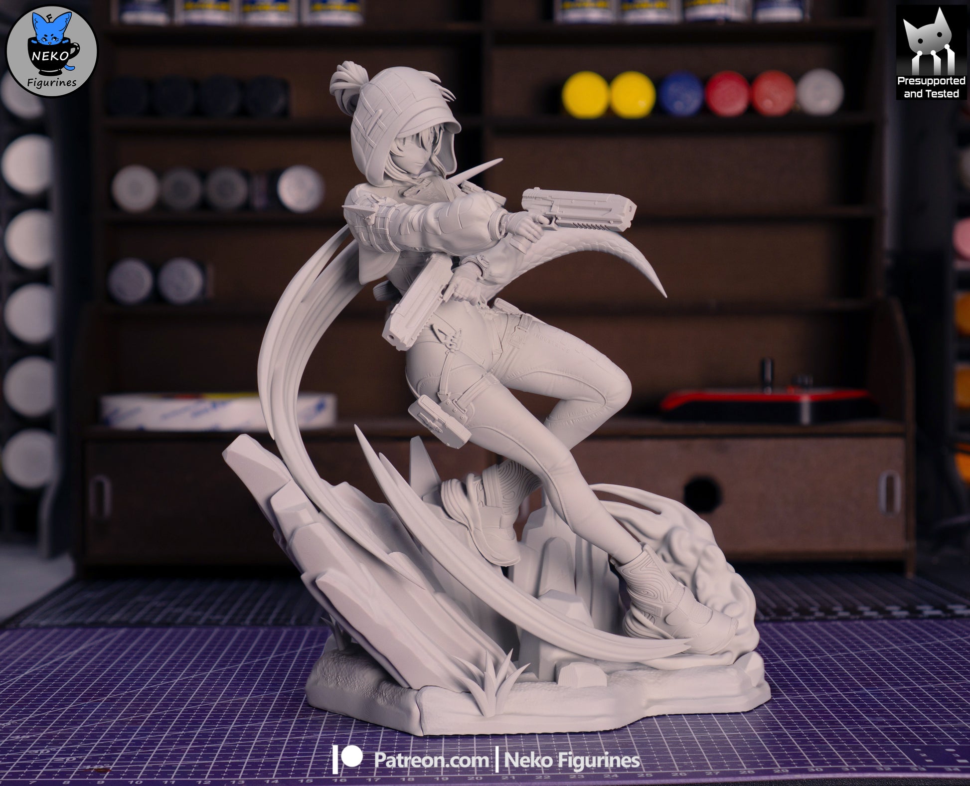 Flourite from Arknights: Endfield by Neko Figurines | High Quality Resin Print | Painted Commissions available! - Sephiknot