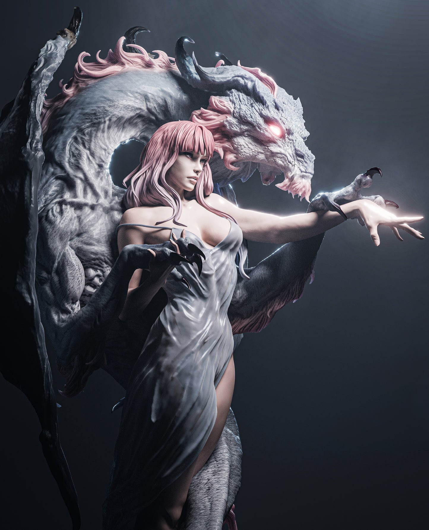 Dragon Girl Original Model by CA3D