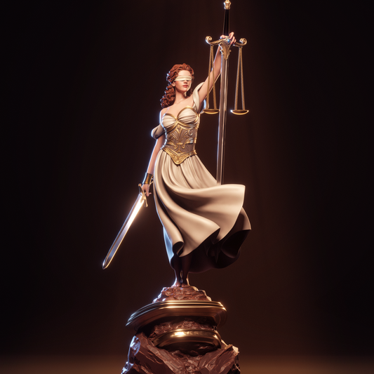 Justice by CA3D | High Quality Resin Print | Painted Commissions available!