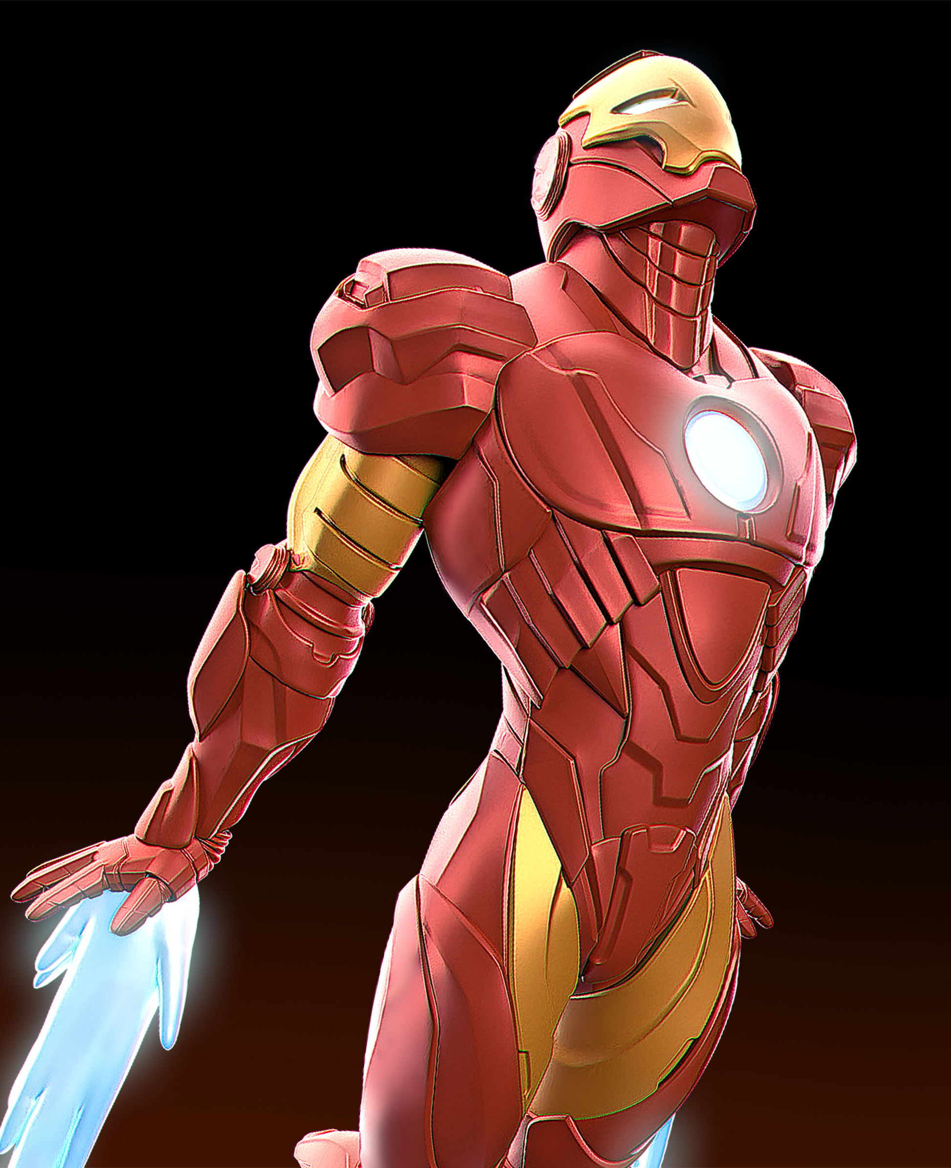Iron Man from Marvel by CA3D | High Quality Resin Print | Painted Commissions available! - Sephiknot