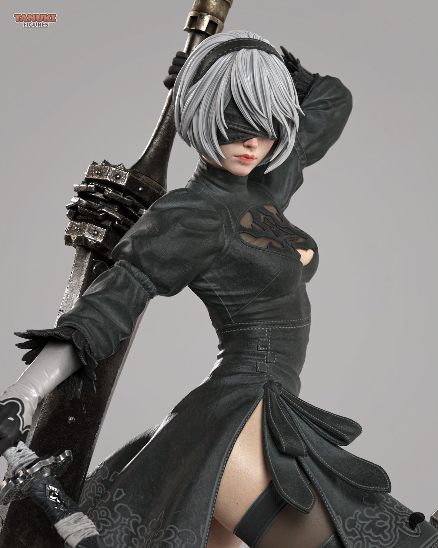 2B by TanukiFigures | High Quality Resin Print | Painted Commissions available! - Sephiknot