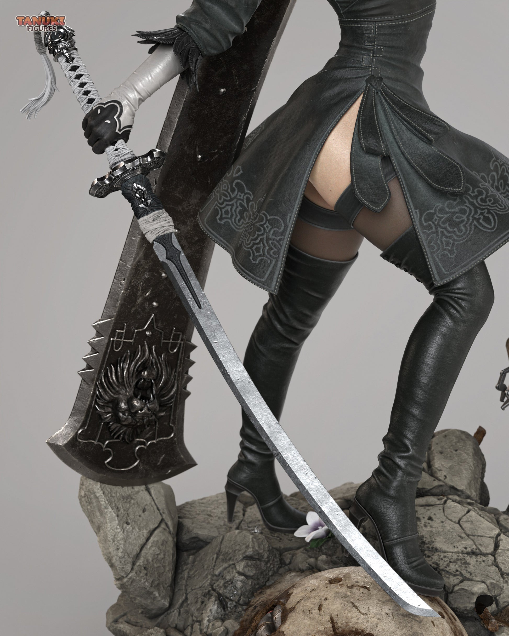 2B by TanukiFigures | High Quality Resin Print | Painted Commissions available! - Sephiknot