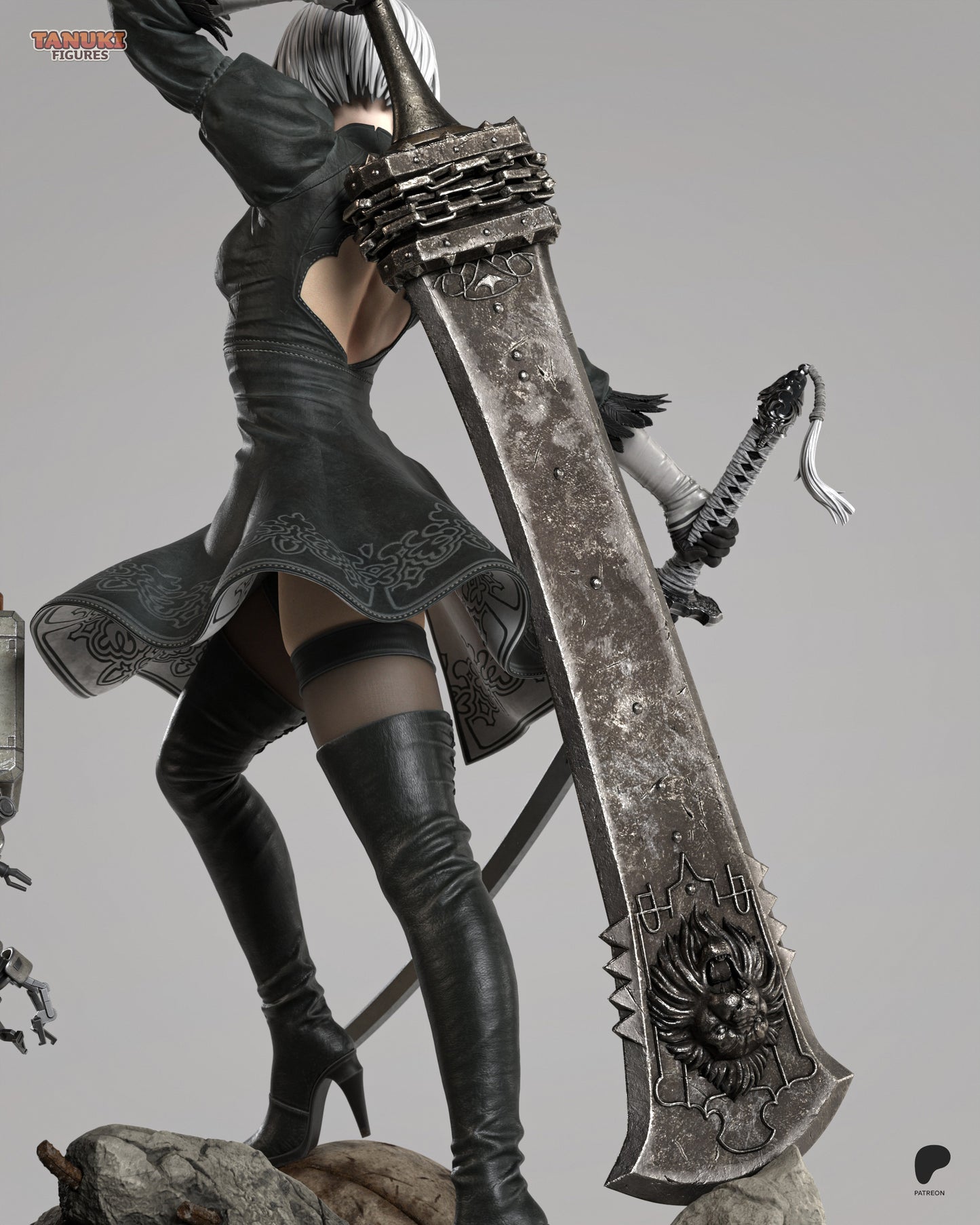 2B by TanukiFigures | High Quality Resin Print | Painted Commissions available! - Sephiknot
